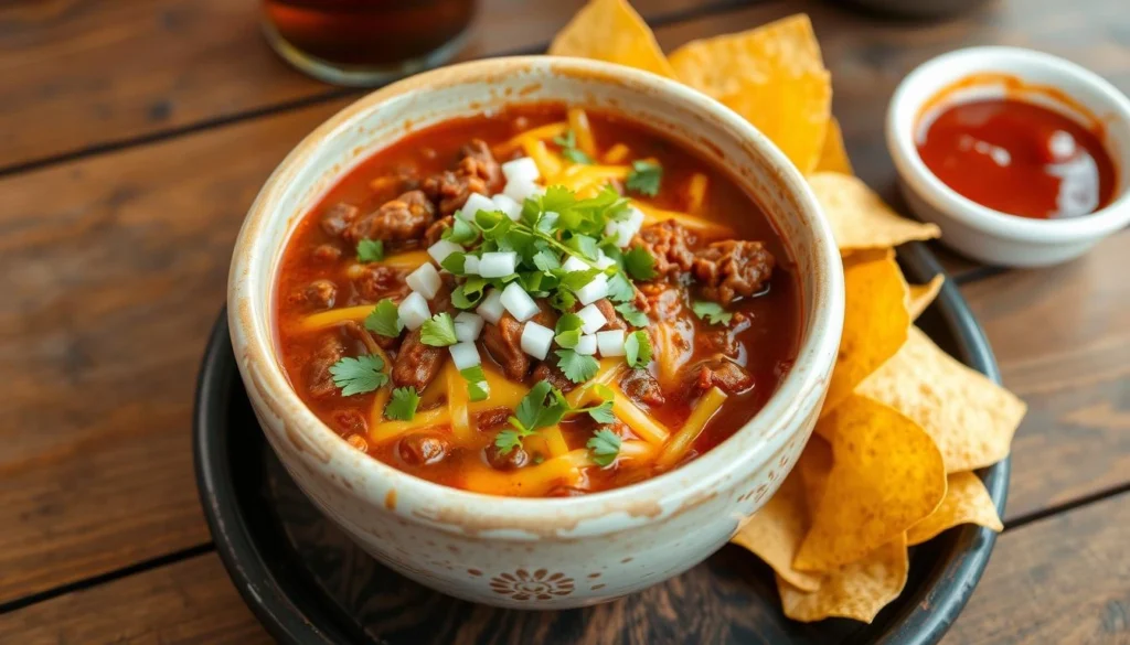 chili recipe with enchilada sauce and ground beef