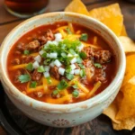 chili recipe with enchilada sauce and ground beef