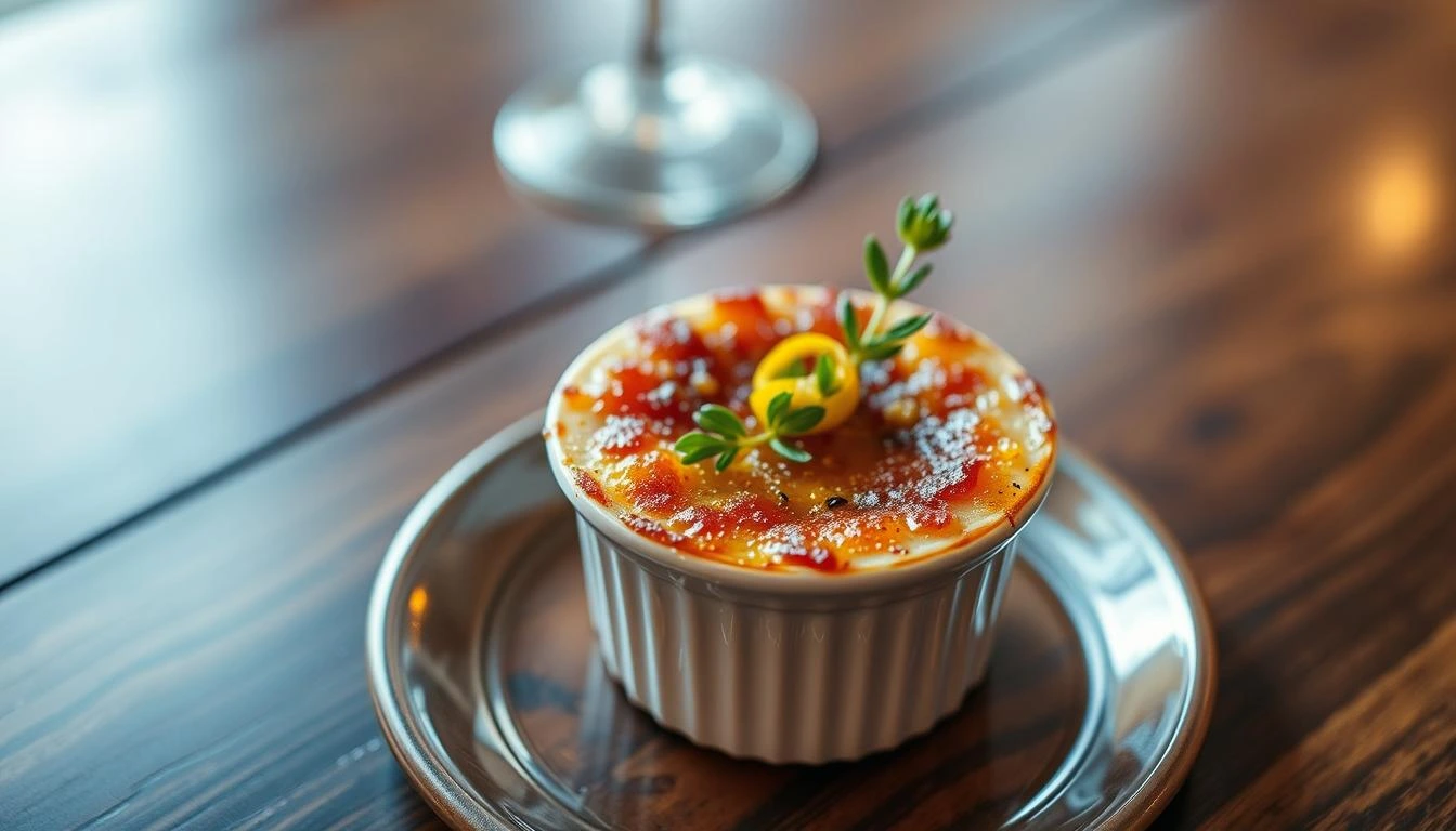 crab brulee recipe