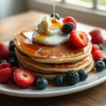 pancake recipe without baking powder