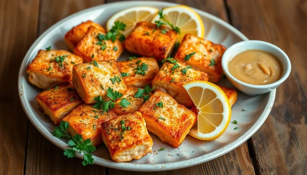 salmon bites recipe