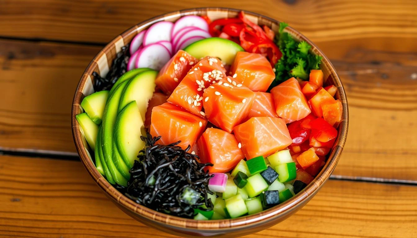 salmon poke recipe