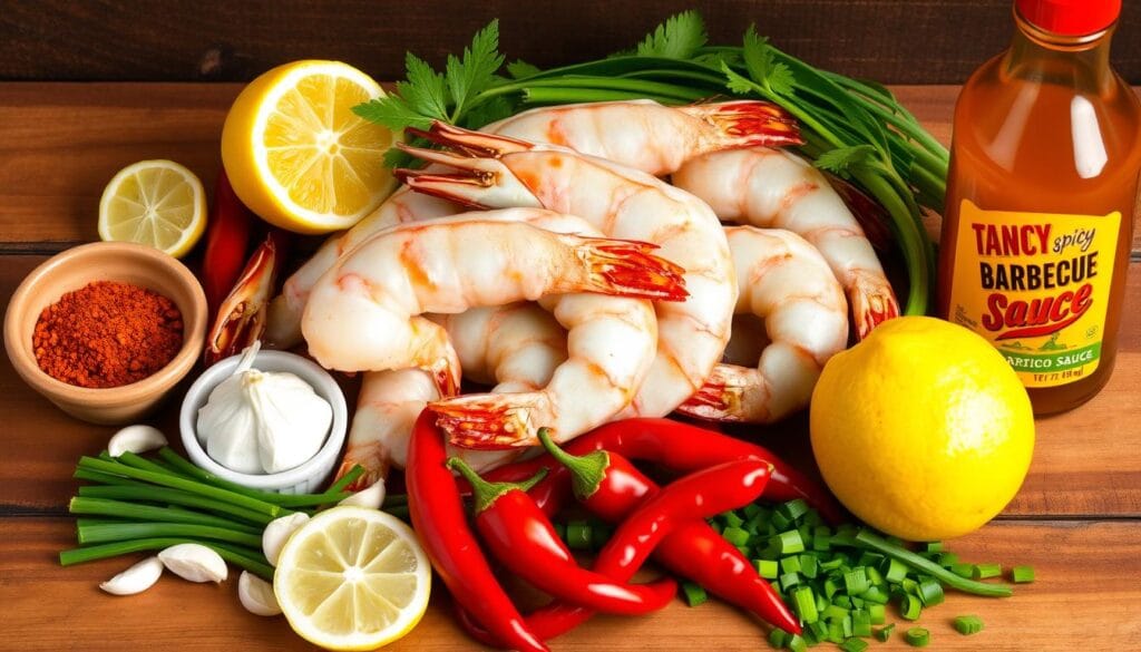 spicy barbecue shrimp ingredients