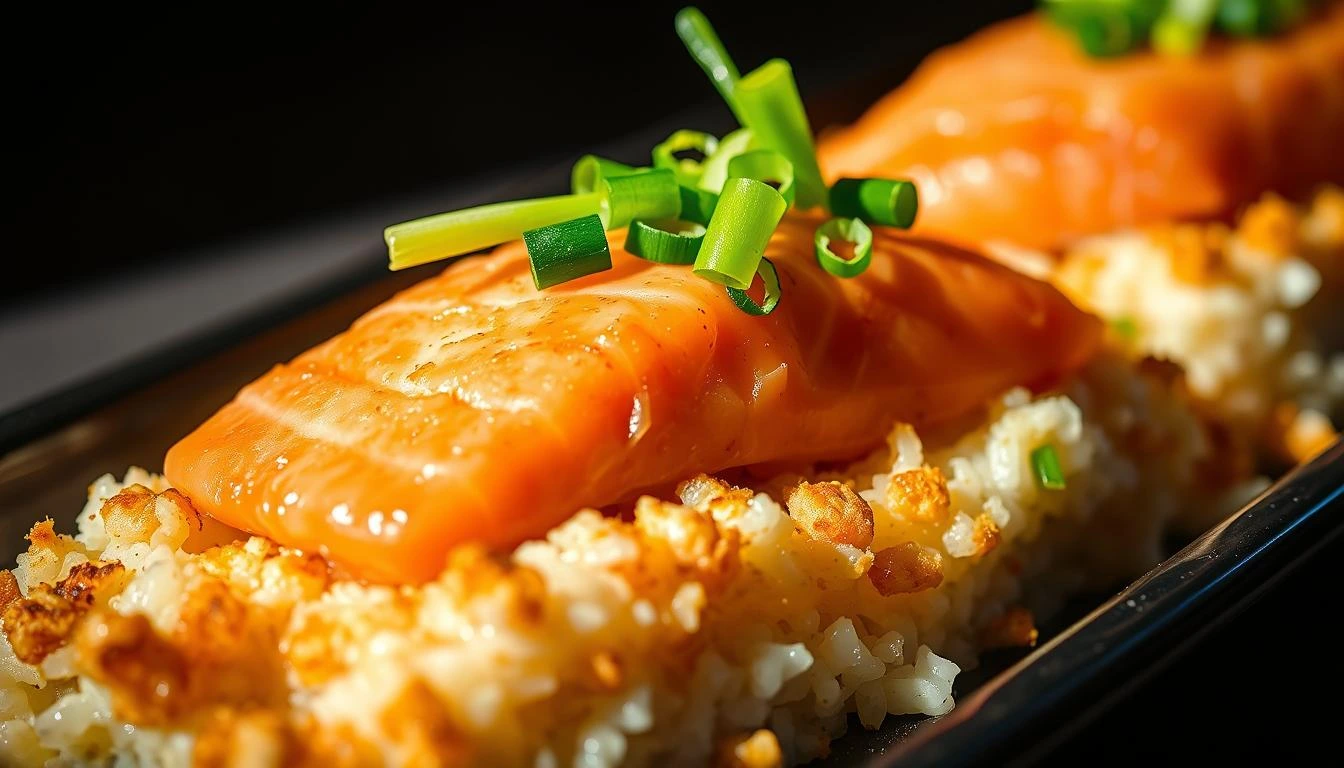 sushi bake recipe salmon